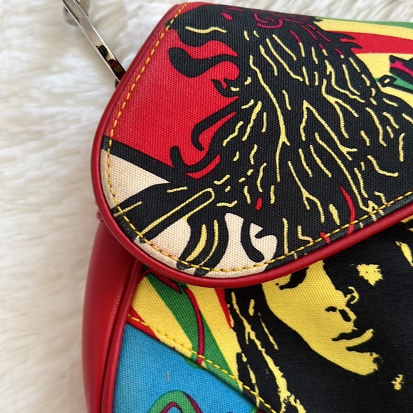 Christian Dior Rare Bob Marley Sound of Soul Saddle Bag Shoulder Purse - Picture 2 of 7